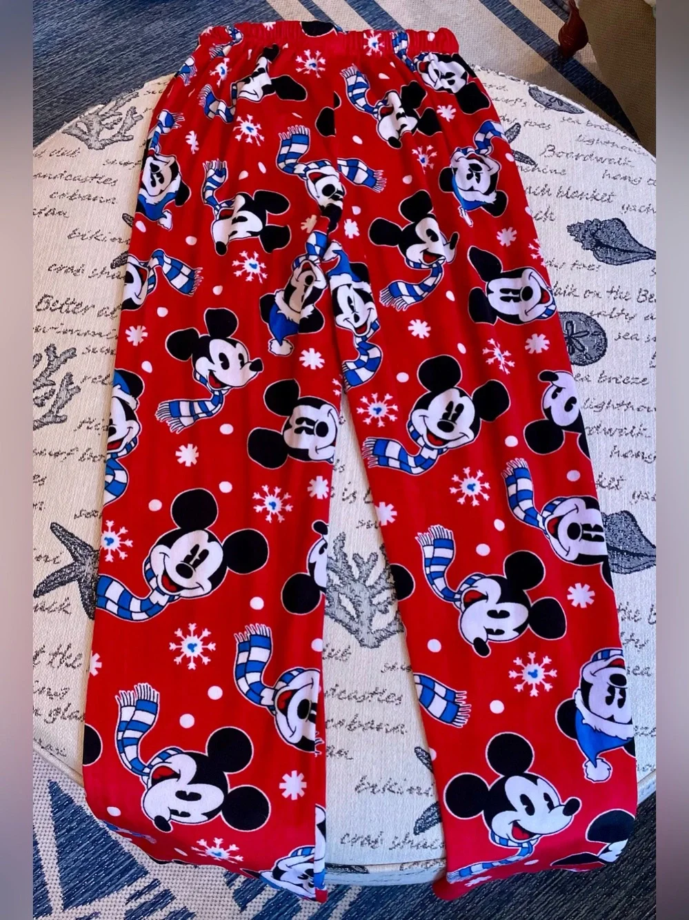 Disney Mickey Mouse Christmas Pajama Pants – Women’s Medium - Picture 2 of 9